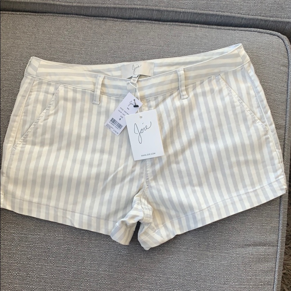 Brand New Joie Striped Shorts - Size 4